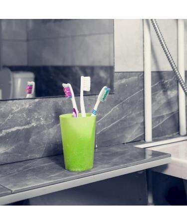 SUICRA Wide-Head Toothbrushes 4pcs - Manual Cleaning Toothbrushes for Adults in Assorted Colors | International Shipping Available - Buy Online on GoSupps.com
