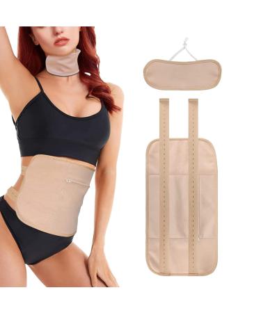 Eventerde Reusable castor oil pack reusable organic castor oil pack castor oil packs for the liver | Caster Oil Packs Unisex Neck Waist Eventer