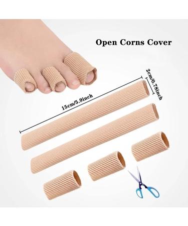 Baqi 5-Piece Cutting Toe Cushions | Soft Gel-Pad Protectors for Corns Blisters & Calluses | International Shipping - Buy Online on GoSupps.com