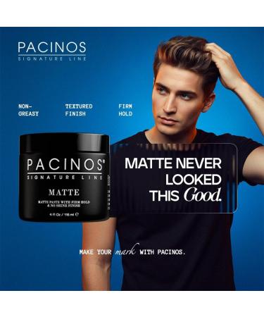 Pacinos Dryfi P te cheveux mate Pas de brillance et de tenue flexible Pour coiffer avec finition et texture naturelles Pas de flocons Formule base d'eau Facile appliquer et laver Gris - Buy Online on GoSupps.com