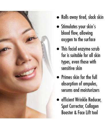 Shop Bella Issimo Derma Roller | Premium Stainless Steel Facial Massager for Anti-Aging & Skincare | Uplift Sagging Muscles & Relax Fine Lines - Buy Online on GoSupps.com