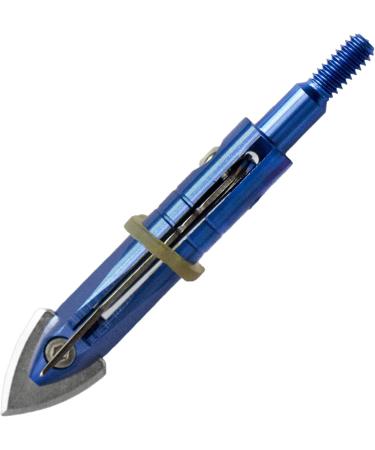 e5e10 12pcs Hunting Broadheads 100 Grain Archery Steel Broadheads + Black Case - Blue | Arrowheads Set - Buy Online on GoSupps.com