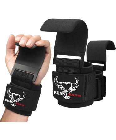 Premium Weightlifting Hook - Slip-Resistant Neoprene Wrist Support for Powerlifting & CrossFit - Perfect for Barbells & Rows - Buy Online on GoSupps.com
