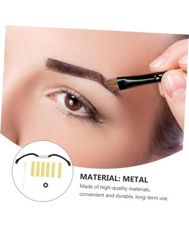 Eyebrow Level Measure Tool 4 pcs Tool Shaped Metal Microblading Auxiliary Tools Premium Ruler for Bow Sticker Supplies Mapping Measuring Tool 1 count (Pack of 1) Blackx4pcs - Buy Online on GoSupps.com