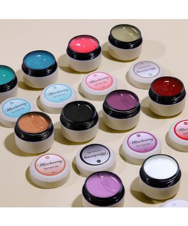 6Ml 1Pc Nail Gel Gradient Non Stick Hand Extension Gel Nail Polish DIY Nail Art UV Gel Varnish Nails - (Color: A04) - Buy Online on GoSupps.com