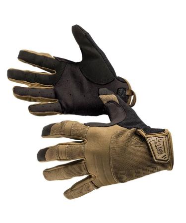 5.11 Men's Touch Screen Competition Shooting Gloves, Style 59372, Kangaroo, Large