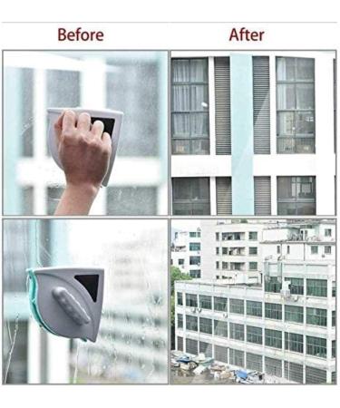 QTYUERGK Double-Sided Magnetic Window Cleaners Glass Wiper Glider Cleaning Brush Tool for Double Glazed Windows Fit to 0.5"-1" Windows Thickness Cleaners - Buy Online on GoSupps.com