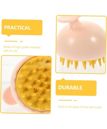 Frcolor 4-Piece Scalp Massager Shampoo Brush Set - Japanese Style ABS Shower & Travel Tool for Healthy Scalp Care - Buy Online on GoSupps.com