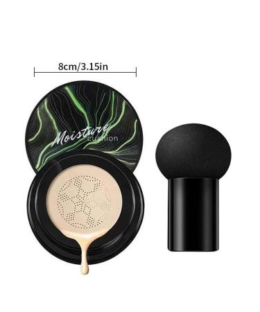 Air Cushion BB Cream - Mushroom Head Puff Brightening Makeup - Ivory White - International Shipping Available - Buy Online on GoSupps.com