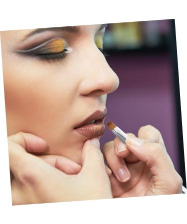 Balacoo 2pcs Double Ended Lipstick Brush & Concealer Brush Set - Aluminum Alloy for Flawless Makeup Application - Buy Online on GoSupps.com