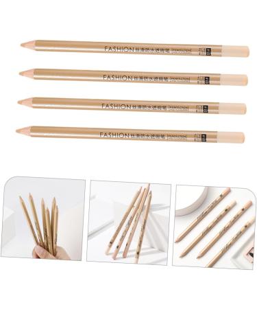Healvian 12 Pcs Concealer Pen Concealer for Marks Women Makeup Supplies Concealer for Makeup Wooden White - Buy Online on GoSupps.com