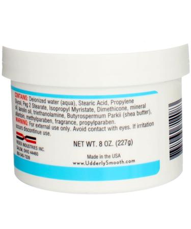 Udderly Smooth Foot Cream with Shea Butter - 8 oz | Best Moisturizer for Dry Feet - Buy Online on GoSupps.com