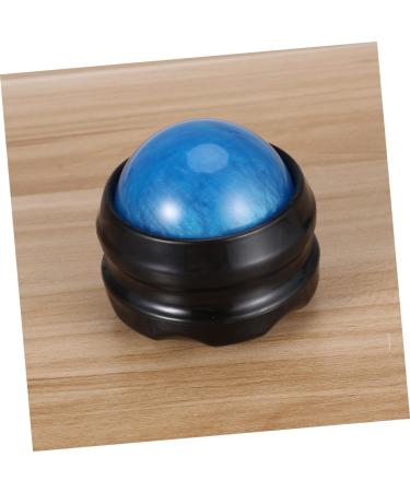 Beaupretty Manual Massage Ball - Back Roller & Muscle Therapy Stick for Yoga & Trigger Point Relief - Self-Massager in Medium Blue - Buy Online on GoSupps.com