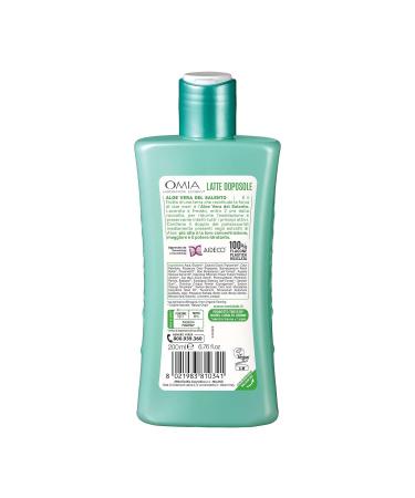 Omia Latte Doposole Biologico Aloe Vera 200ml - Assorbenti Sciutto Pulito Numero 1 in Italia | Tecnologia Instant Dry - Buy Online on GoSupps.com