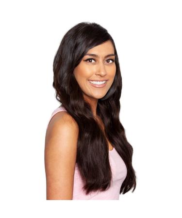 Super Thick Deluxe Clip-in Hair Extensions - 100% Remy Human Hair 18 Inch 210g - Intense Dark Brown #2 - International Shipping - Buy Online on GoSupps.com