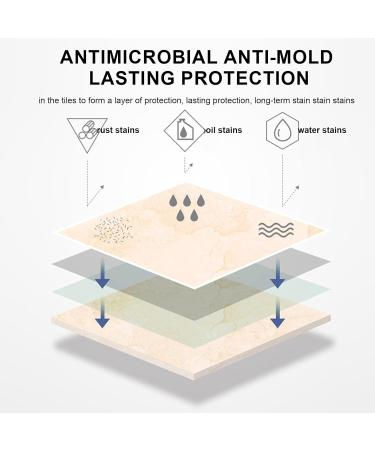 Polishing Tile Cleaner | 300g Oil Paste Multifunctional Floor Stains Remover - Ceramic Tiles Polishing Supplies for Detailing Kitchen Bathroom Laundry Room Huyath - Buy Online on GoSupps.com