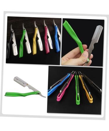 Frcolor Metal Razor Holder | Rustproof Steel Hairdressing Razor Bracket for Barbers & Hairdressers | Manual Shaver & Eyebrow Trimmer Holder - Buy Online on GoSupps.com
