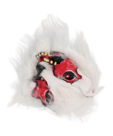 minkissy The Mask Masquerade Mask Halloween Mask Cosplay Mask Animals Mask for Party Mask Prop Funny Mask Decorative Fox Mask Creative Mask Unique Mask Party Mask Emulsion Apparel Make up