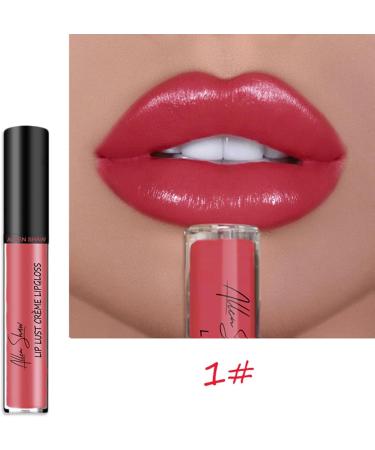 NVOQILIN Long Lasting Waterproof Lip Gloss Not Easy To Fade Lipstick for Women - Buy Online on GoSupps.com