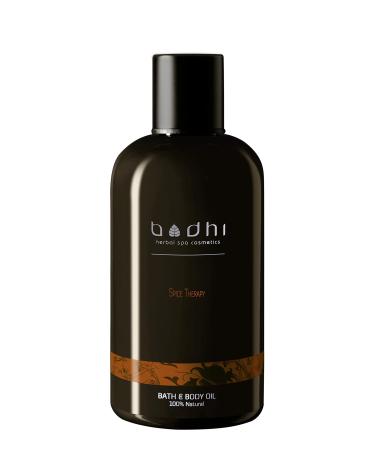 Bodhi Body and Bath Oil SPICE THERAPY 250 ml | with essential oils warming shower oil massage oil | 100% natural | Vegan & organic