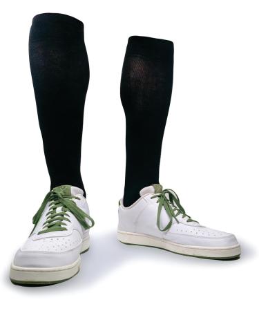 Shop Medical Compression Stockings for Women & Men - 60% Organic Cotton Size M (38-40) Black | Fast International Shipping - Buy Online on GoSupps.com