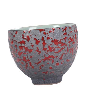 Alipis Cup Chinese Delicate Household Supply Drinking Ceramic Durable Home Tasting Mini Style Kung Ware Red 7X7X5.3CM
