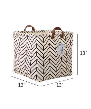 Geometric Square Storage Basket Organizer - Ideal for Toys, Books, Clothes, Home Office, Nursery, and Dorm Shelves - Gift Baskets for Pets and Gifts - Buy Online on GoSupps.com