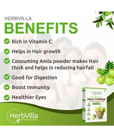  QURA QURA Amla Indian Gooseberry Powder for Hair Growth (250 grams) Black Color for Drinking and Eating - Buy Online on GoSupps.com
