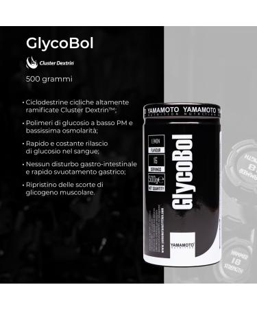 YAMAMOTO NUTRITION GlycoBol Cluster Dextrin 500g Highly Branched Cyclic Cyclodextrins - Buy Online on GoSupps.com