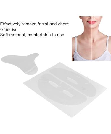 Facial Chest Pad Set Anti Wrinkle Remove Fine Lines Reusable Silicone Patches for Face Chest Smoothing Wrinkle Facial Body Patches Chest Pads - Buy Online on GoSupps.com
