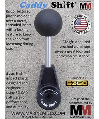 Caddy Shift E-Z-GO Golf Cart Shifter - Forward-Reverse Lever Handle Knob - Buy Online on GoSupps.com