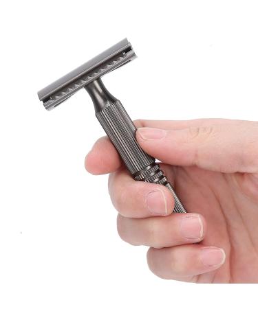 Professional Men's Razor - Long-Lasting Alloy Retro Shaver | Portable Blade-Free Double Edge Safety Razor for Home & Barber Shop - Buy Online on GoSupps.com