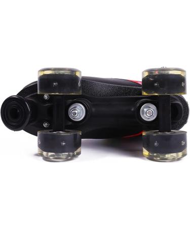Flash Wheels Women's Roller Skates | Indoor Outdoor Black | Size 6 - Buy Online on GoSupps.com