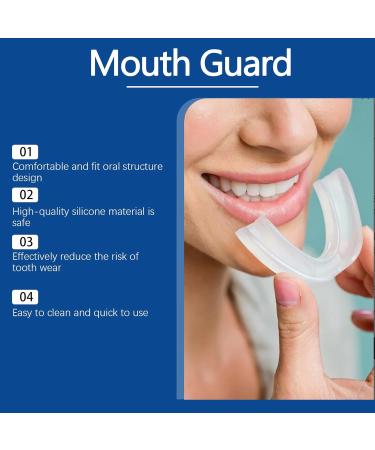 Night Teeth Protection Kit Anti-Grinding Mouthguard for Oral Care Comfortable Silicone Design(1PC) - Buy Online on GoSupps.com