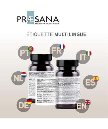 PRAESANA - Memory - Supports Cognitive Performance - Dietary Supplement - 3 Tablets/day - 30 Day Program - Made in France - Buy Online on GoSupps.com