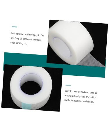 FRCOLOR White Tape 4 Rolls Duct Tape Clear Invisible Eyelid Tapes Tape Adhesive Tape Growth Zone Eyelid Tape - Buy Online on GoSupps.com