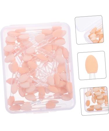 SKISUNO 50pcs Double Ended Eyeshadow Brush Eyeshadow Stick Sponges Makeup Eyeshadow Cosmetic - Buy Online on GoSupps.com