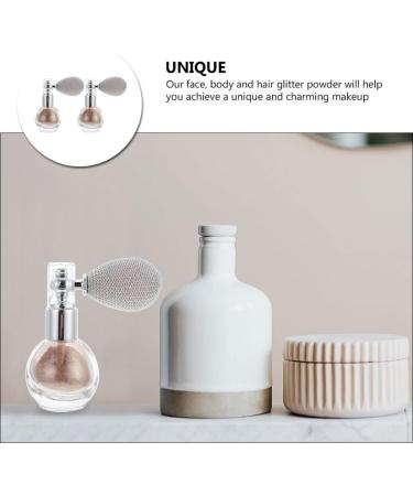 DOITOOL Body Glitter Spray 2pcs Glittering Spraying Hair Sparkling Tools Makeup Supplies Gloss Highlighters Bottle As Shown 1 7.5x6cm - Buy Online on GoSupps.com