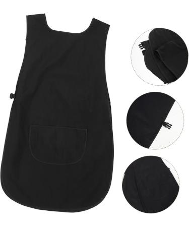 minkissy Barber Apron Work Dress Barber Uniform Vest Double Back Hairdressing Tool Polyester - Buy Online on GoSupps.com