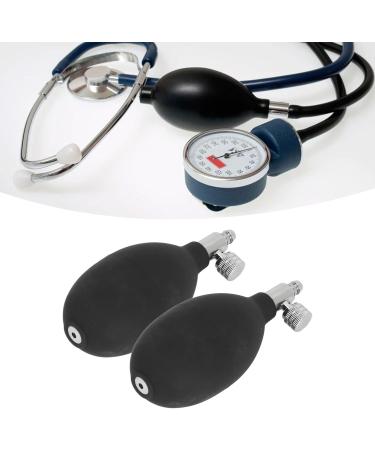 2 PCS Latex Blood Pressure Bulb Replacement Inflation Bulb with Air Release Valve for Sphygmomanometer Pump and More - Buy Online on GoSupps.com