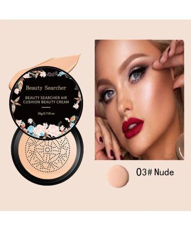 Beliky Girl Mushroom Head CC Cream Foundation | Moisturizing & Brightening Concealer Makeup | Even Skin Tone BB Cream (Nude) 1.00g - Buy Online on GoSupps.com