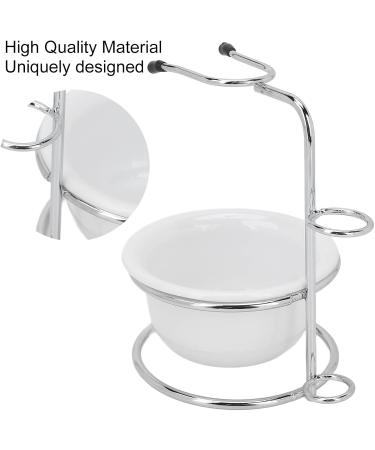 Tmishion Professional Shaving Set: Shell Bowl Rack Soap & Brush Holder for Men - Premium Shaving Stand Kit - Buy Online on GoSupps.com