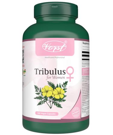 VORST Tribulus Terrestris Extract for Women 180 Vegan Capsules 180 count (Pack of 1)