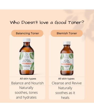 Buy Brittanie's Thyme Organic Witch Hazel Facial Toner - 4 oz | Peppermint & Sweet Orange for Calm Skin | International Shipping Available - Buy Online on GoSupps.com