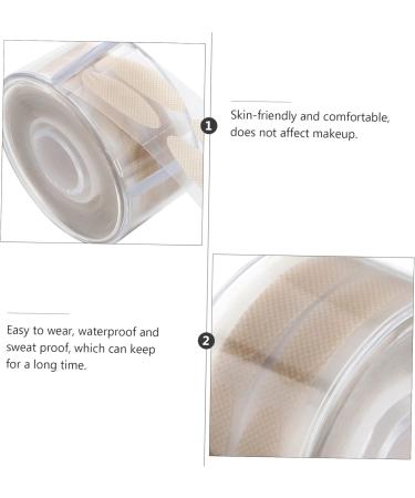 Mikikit 600pcs Makeup Stickers Tape Heavy Duty Double Sided Boobtape Eye Lift Tape Double Eyelid Tape Double Eyelid Sticker Eyelid Sticker Tape Eyelid Tape Fiber Eyelid Stickers Breathable - Buy Online on GoSupps.com