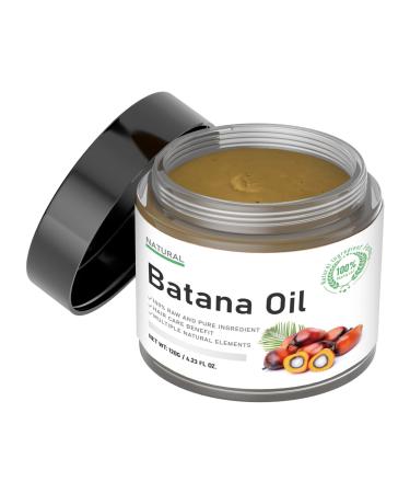 Raw Batana Oil for Hair Growth | Natural Organic | 100 Percent Pure Batana Oil - 4.23 fl oz | with Vitamin E Increases Shine 1PCS