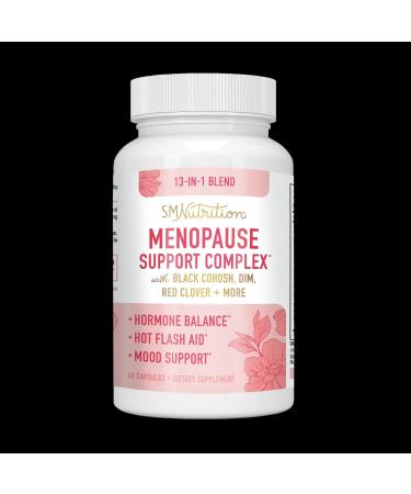 ikj Weight Loss Hormone Balance for Women Mood Energy Estrogen Balance Hot Flashes Menopause Relief (60 Capsules)