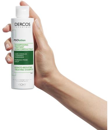Vichy Dercos Technique Keratoreducing Treatment Shampoo Anti-Dandruff & Anti-Itch Normal to Oily Hair 200 ml - Buy Online on GoSupps.com