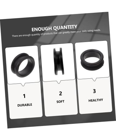 Minkissy 10 Pack Scissors Rubber Finger Handles - Silicone Hairdressing Scissors Rings & Protection Inserts for Beauty Professionals - Buy Online on GoSupps.com