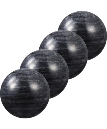 Healvian Baoding balls 4 pieces Chinese health exercise Massage balls Meditation balls Hand exercise device for hand exercise balls Random color